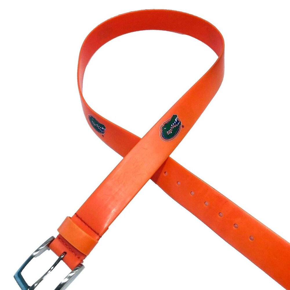 NWOT University of Florida Gators Belt Men's ‎ UF 1.75 Wide x 45 Orange PVC